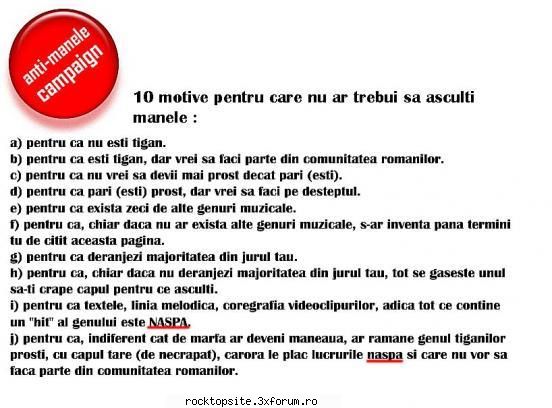 cred ca asta va va convinge cat de cat. antimanele